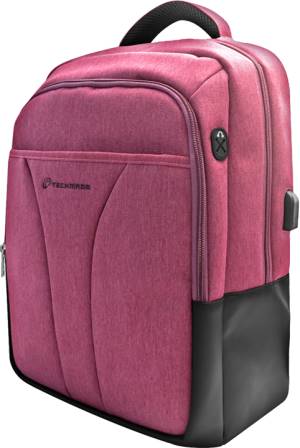 Techmade Zaino TechBag-T-PKper Notebook 15,6" con porta USB Pink