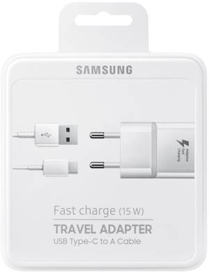 Samsung Caricabatterie EP-TA20EWECGWW Fast Charge 2A Type-C White