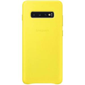 Samsung Leather Cover VG973LYE Galaxy S10 Yellow