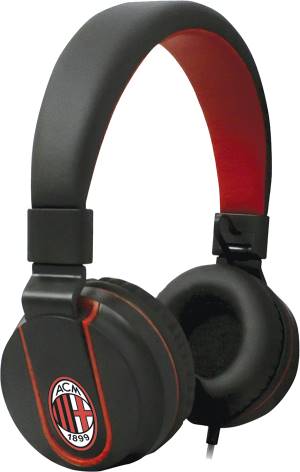 Techmade Cuffie on-ear Ufficiali AC Milan