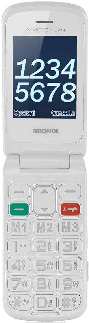 Brondi Amico Flip+ Bianco DS ITA