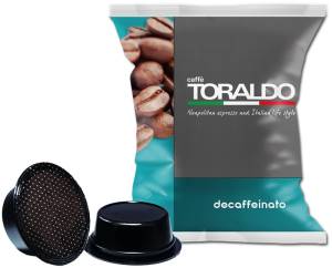 Toraldo Capsule Compatibili A Modo Mio Decaffeinato 100pz