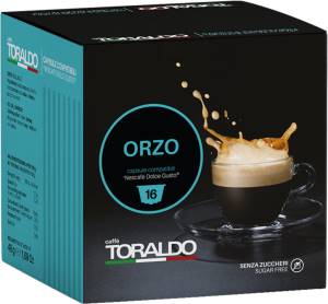 Toraldo Capsule Compatibili Nescaf?Dolce Gusto Orzo 16pz