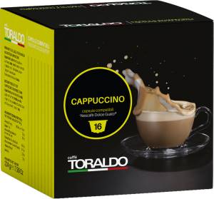 Toraldo Capsule Compatibili Nescaf?Dolce Gusto Cappuccino 16pz