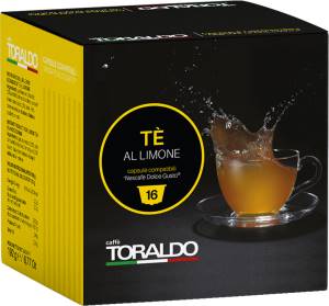 Toraldo Capsule Compatibili Nescaf?Dolce Gusto T?al Limone 16pz