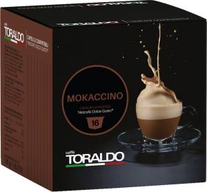 Toraldo Capsule Compatibili Nescaf?Dolce Gusto Mokaccino 16pz