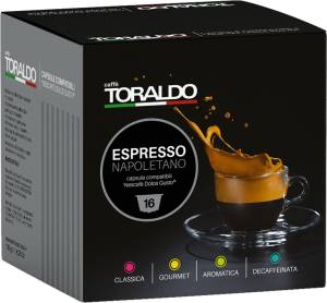 Toraldo Capsule Compatibili Nescaf?Dolce Gusto Aromatica 16pz