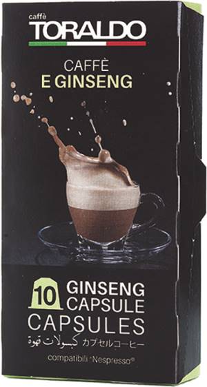 Toraldo Capsule Compatibili Nespresso Ginseng 10pz