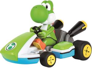 Carrera Radiocomandato Mario Kart Race Kart with sound - Yoshi