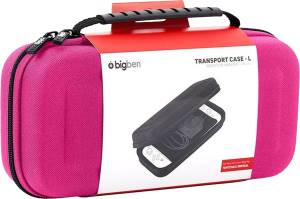 Switch BigBen Custodia di trasporto rigida Rosa