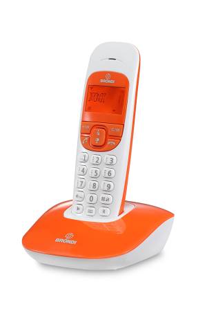 Telefono Cordless Brondi Nice Arancio