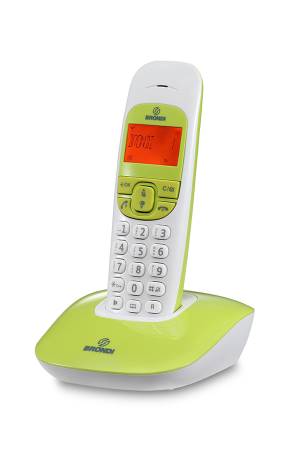 Telefono Cordless Brondi Nice Bianco/Verde