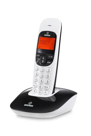 Telefono Cordless Brondi Nice Nero/Bianco