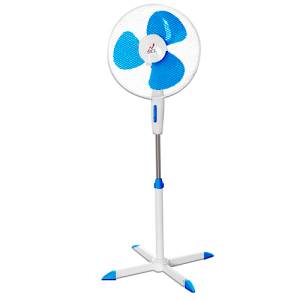 JCL Ventilatore a piantana JCL40 40cm Bianco/Blu